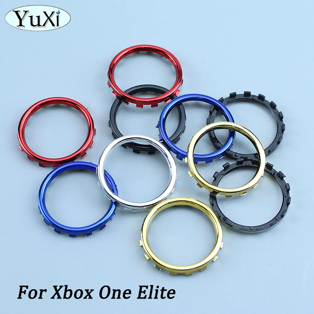 Chrome Thumbstick Accent Rings For Xbox One Elite Gamepad Controller Replacement Accessories