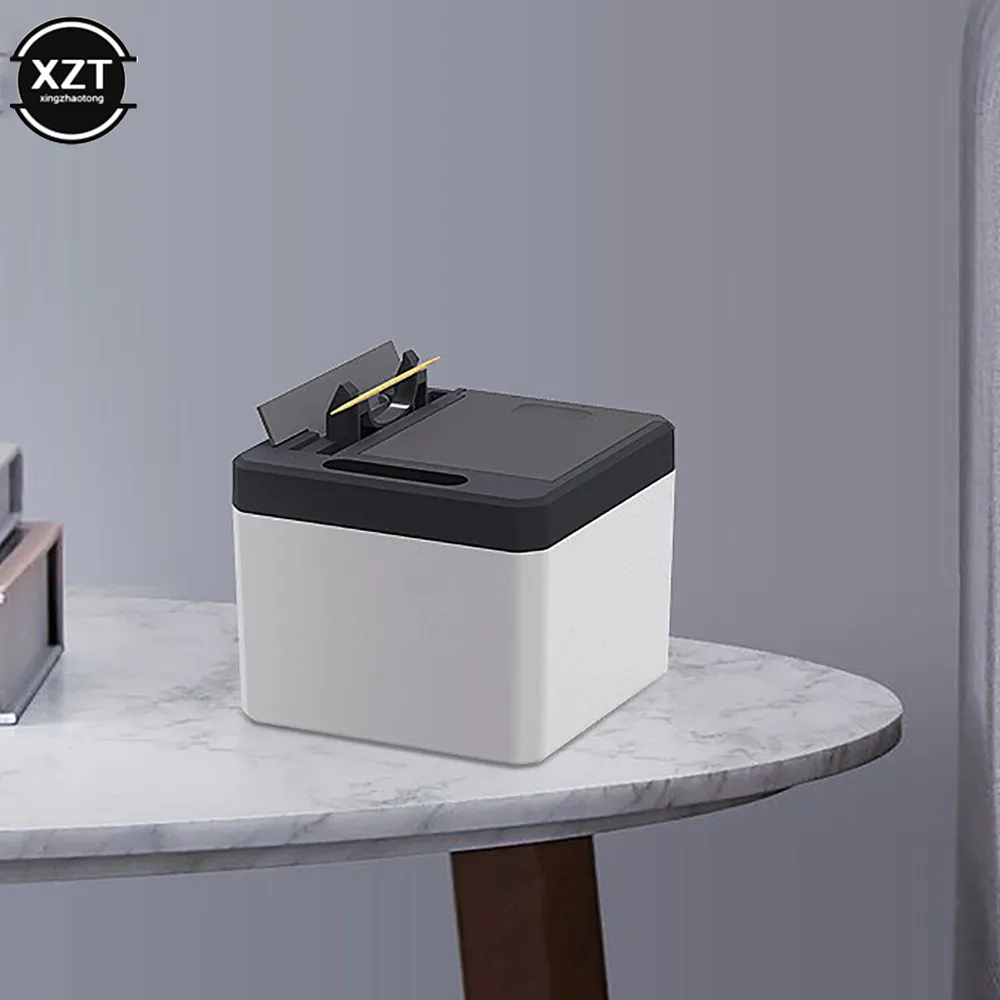 Electric Automatic Toothpick Storage Box Dispenser kitchen Restaurant Toothpick Holder Smart Tooth Stick