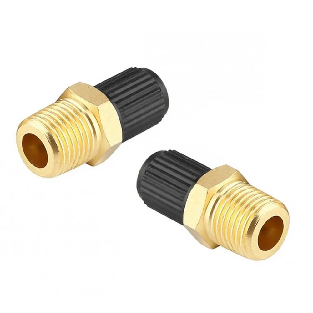 1/8 in NPT Solid Brass Air Compressor Tank Fill Valves with Hexagonal ...