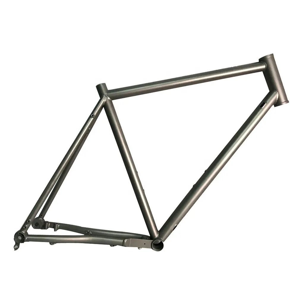 Titanium Fat Bike Frame and Thru Axle, Road Bicycle Parts