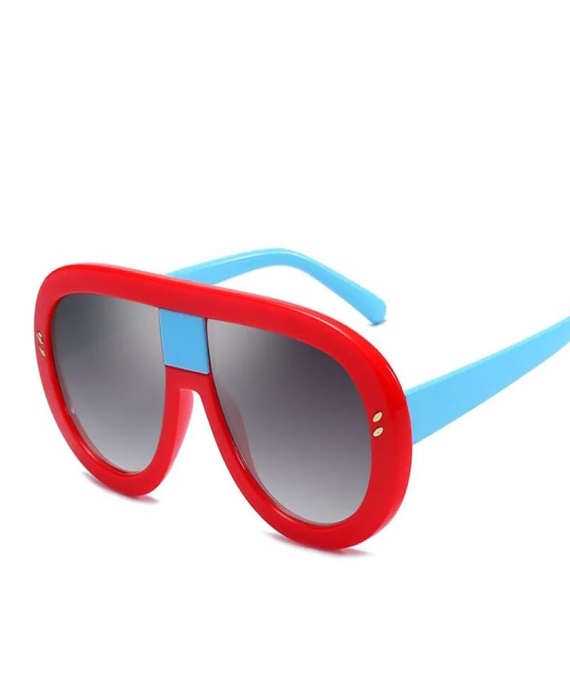 Novos óculos de sol piloto inteligentes de grande tamanho para homens e mulheres estilistas de moda clássica de rua Oculos de Sol7904612
