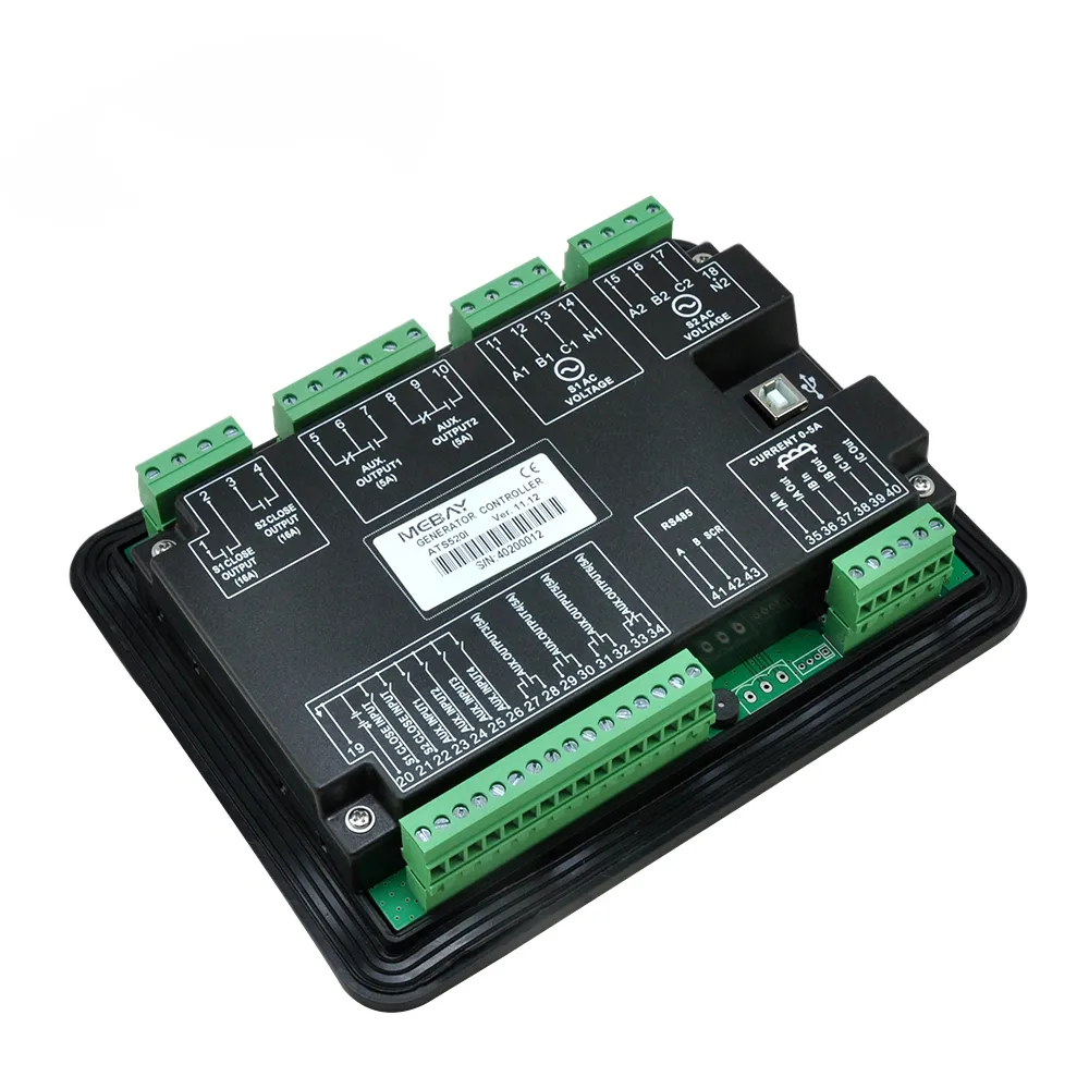 ATS520 Automatic Diesel Generator Control Module with Dual Power Switch ...