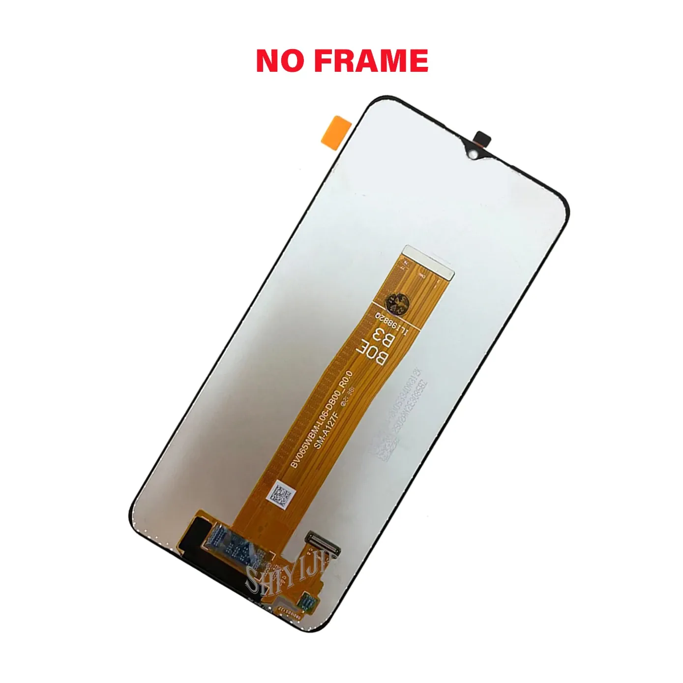 6.5 "LCD pour Samsung Galaxy A12 NACHO A127F A127U Digitiseur d'écran tactile pour le Samsung A127 A127M