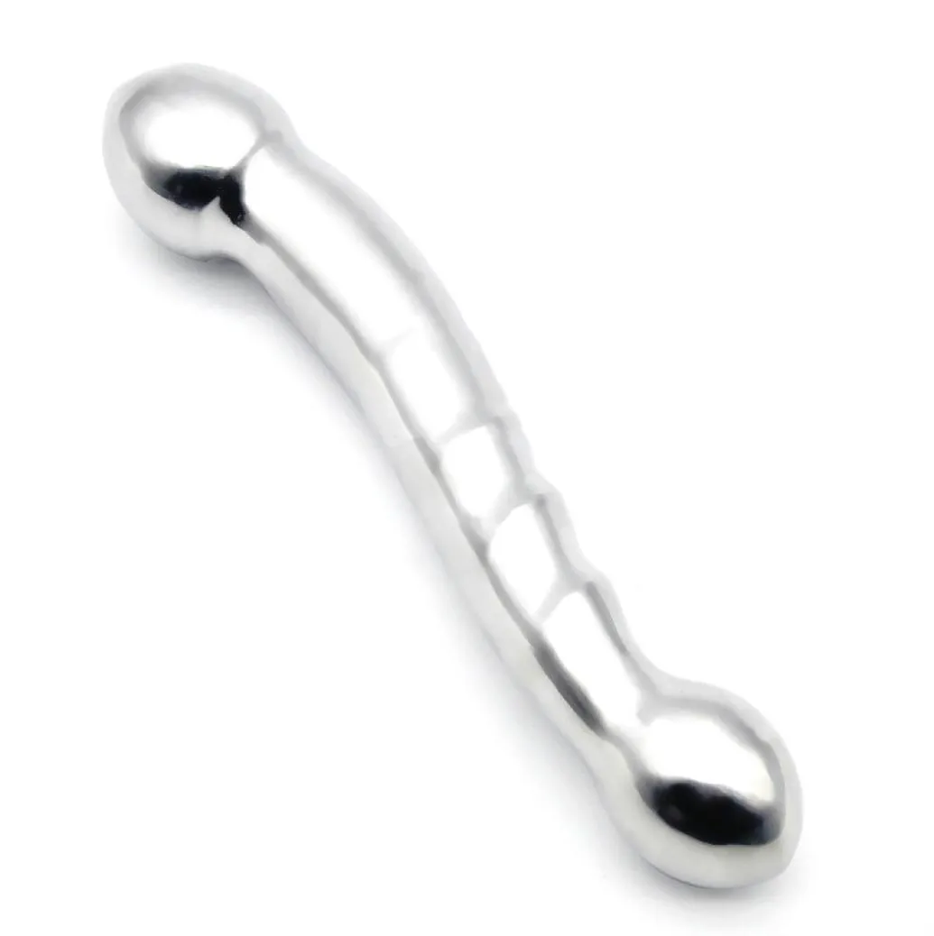 Stainless Steel Super Long Dildo Dual Head Artificial Penis Masturbation Anal Plug Vaginal Massage Stimulation Sex Toys for Women 8769631