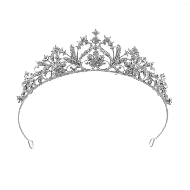 Headpieces Women Crowns Party Prop Sparkling Rhinestones Pageant Ornament för alla hjärtans dag julklapp