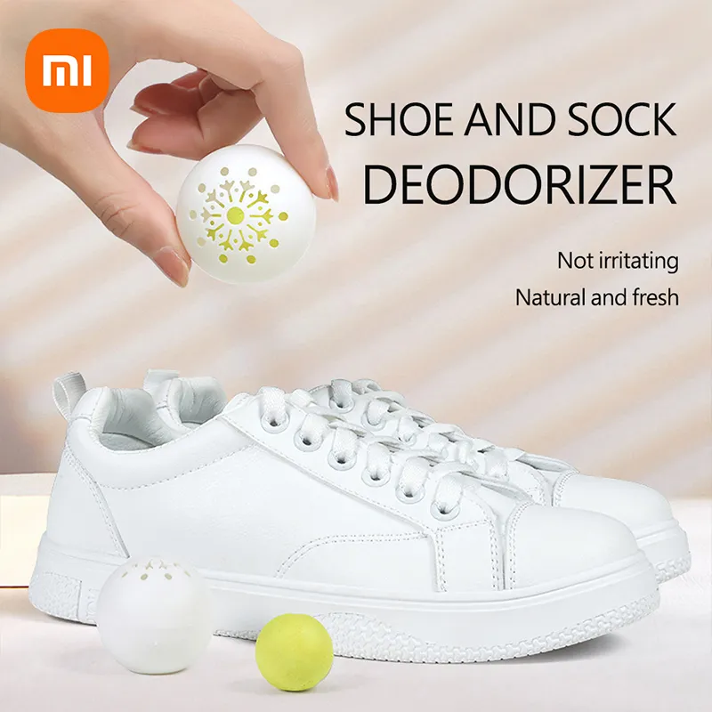 Xiaomi youpin 6pcs scarpe deodorizer sfere per la cura del piede ogni giorno Rimuovere palline puzzolenti