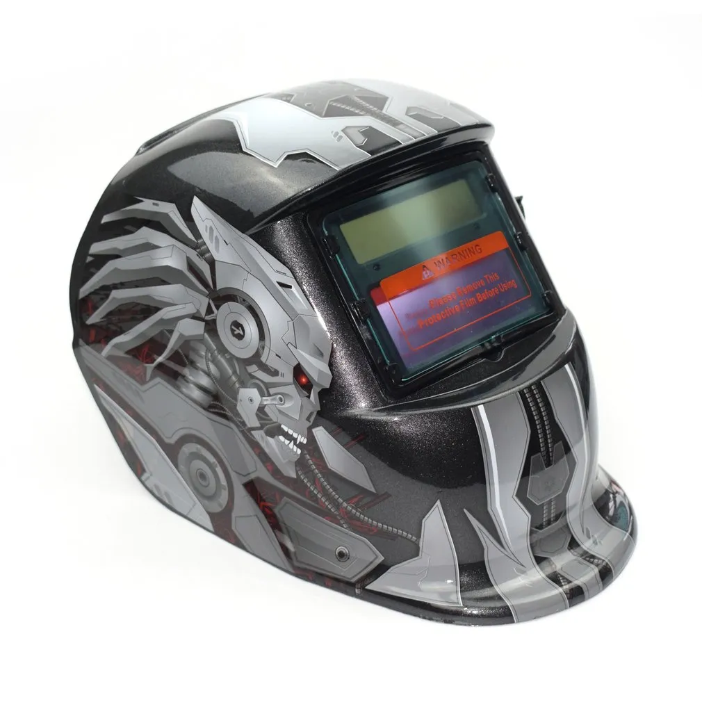 Imeshbean Pro Solar Auto-Darkening Welding Helmet - Arc/Tig/Mig/Grinding Hood