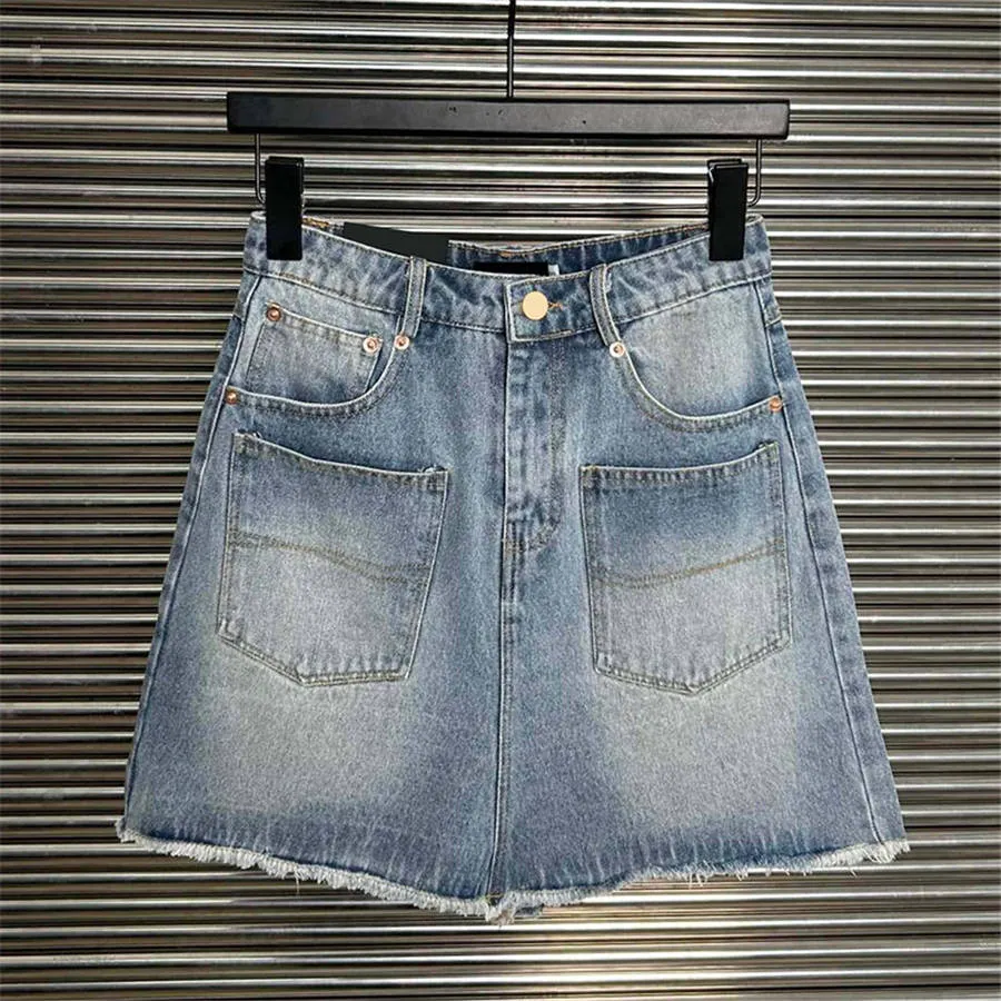 Luuxry Women denimセクシーな夏の短いスカートデザイナーレディジャンスカート