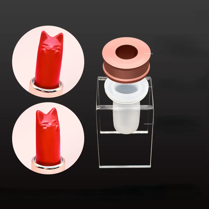 DIY Lippenstift-Silikonform – Verschiedene Mundformen, Für Hausgemachten Lippenstift, Inkl. Halterung & Ring