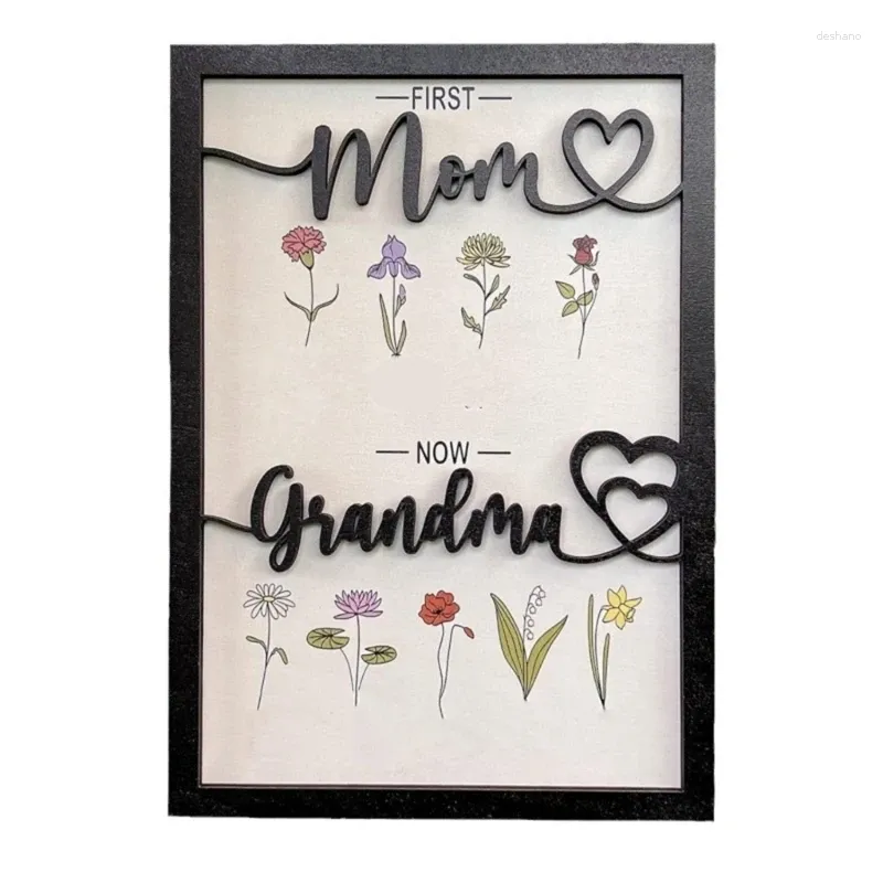 Frame Nome scritto a mano PO Frame Postati Madri Day Mom Gift Crafts for Project