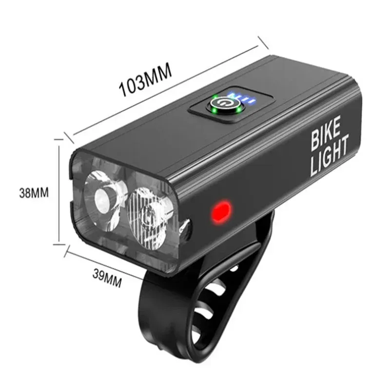 Bike Light USB rechargeable T6 LED Lights 6 modes MTB PLOCKLITY BICYLIGHT LIGNE CYCLIN