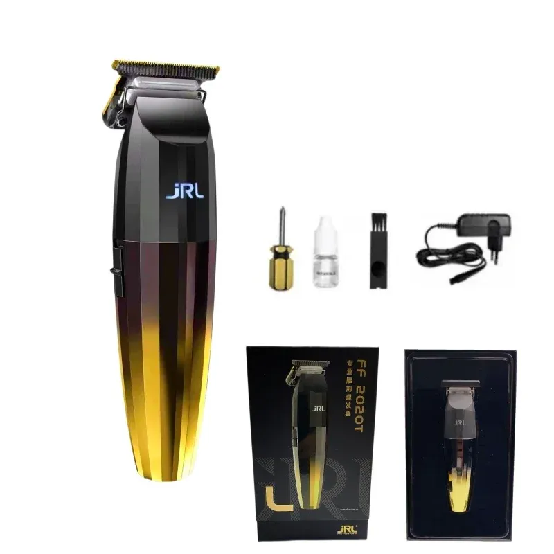 Trimmers JRL Hair Clipper 100% Original professionelles Haar Clipper Schnurloses Haar Clipper 0 Pitch Bart Trimmer Barber Tool Set 7200 U / min