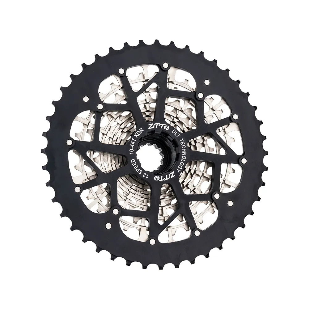 ZTTO XDR 12 Speed 10-44T Bicycle Cassette Gravel Bike 12S Flywheel CNC Steel Ultralight Freewheel K7 12v Sprocket for Road Bike