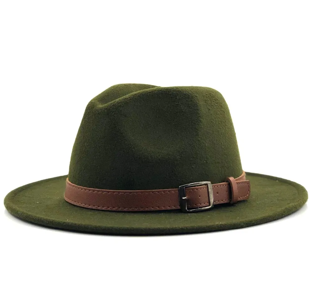 Ull fedora hatt hawkins filt mössa breda grim damer trilby chapeu feminino hatt kvinnor män jazz kyrka gudfader sombrero caps 240401