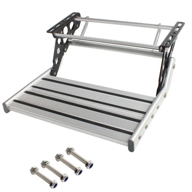 Portable Steps For Motorhomes | Folding Aluminum Alloy RV Pedal Step ...