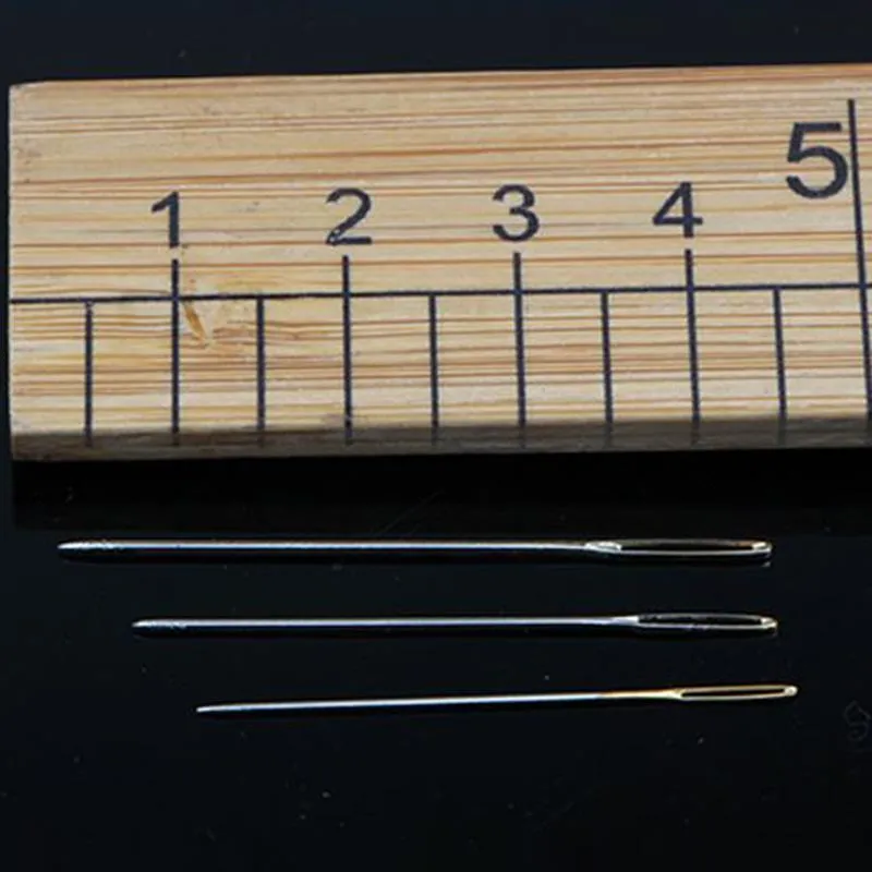 30st Cross Stitch Needles Gold Tail Needle Blunt Brodery Needle Cross Stitch Needwork Tools