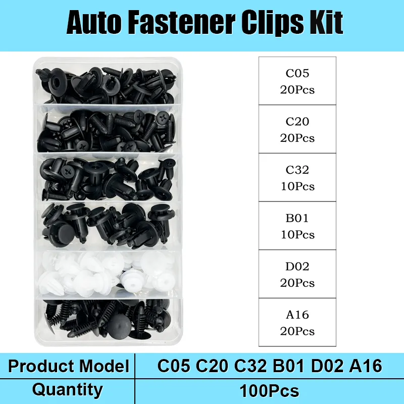 Car Clips Auto Fasteners: Mixed Body Push Retainer... From Ddmyearth ...