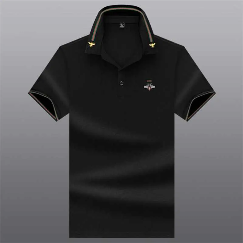 2024 män kvinnor polo skjortor lyx Italien designer broderade bi mens kläder kort ärm mode casual mäns sommar polo t shirt size m-4xl