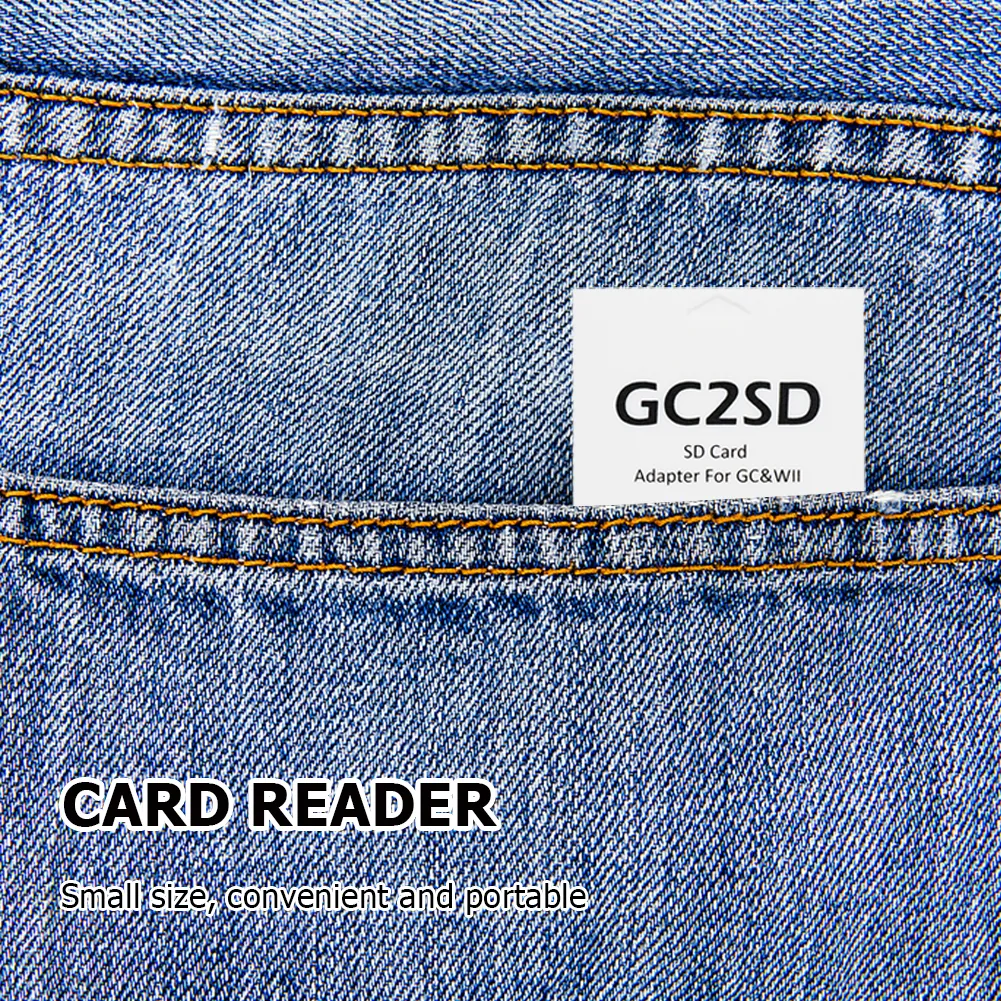 GC2SD Card Adapter for Micro SD - Plug and Play Professional Memory ...