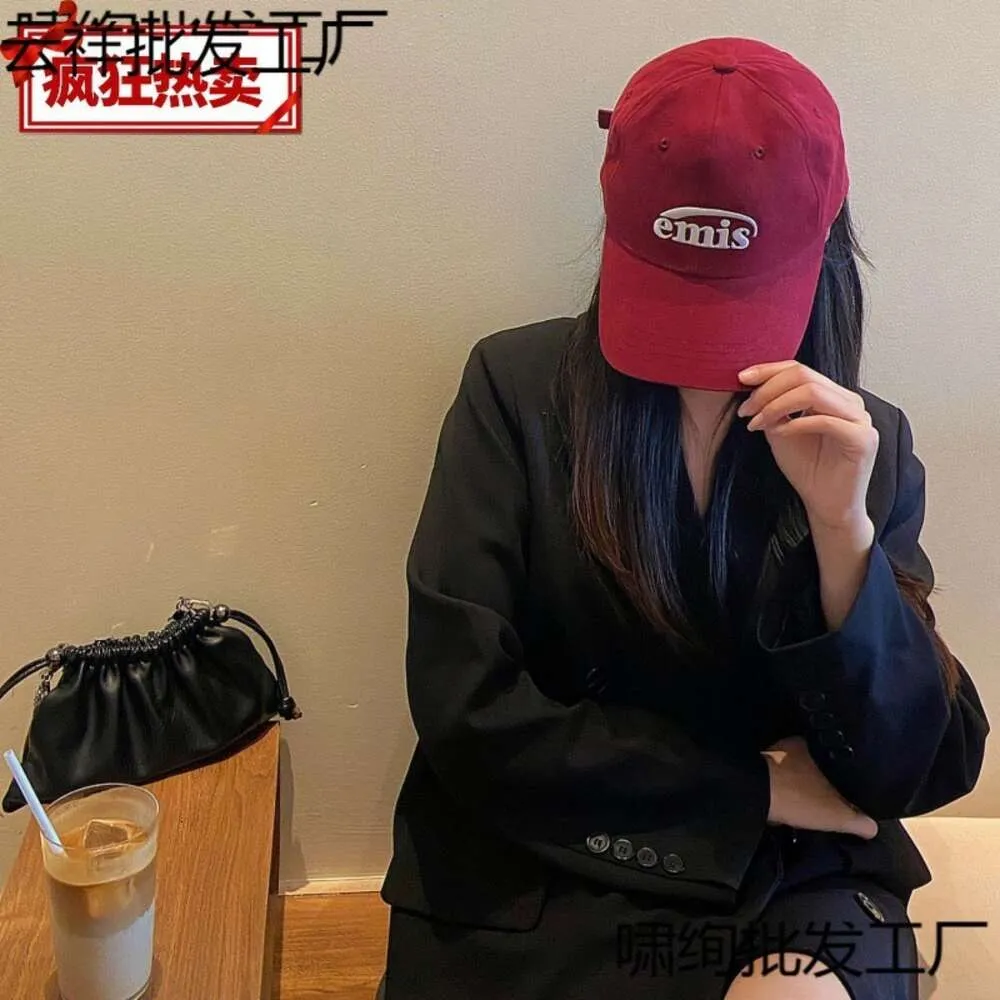 EMIS Women's New High Version Baseball Hat Korean Instagram Mash Mash