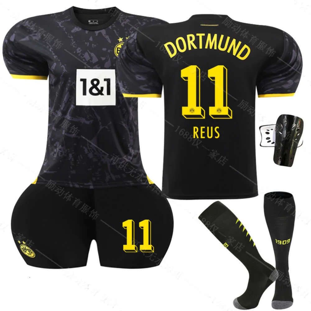 2324 Dortmund Away Black 11 Royce 9 Ale 22 Bellingham New Set