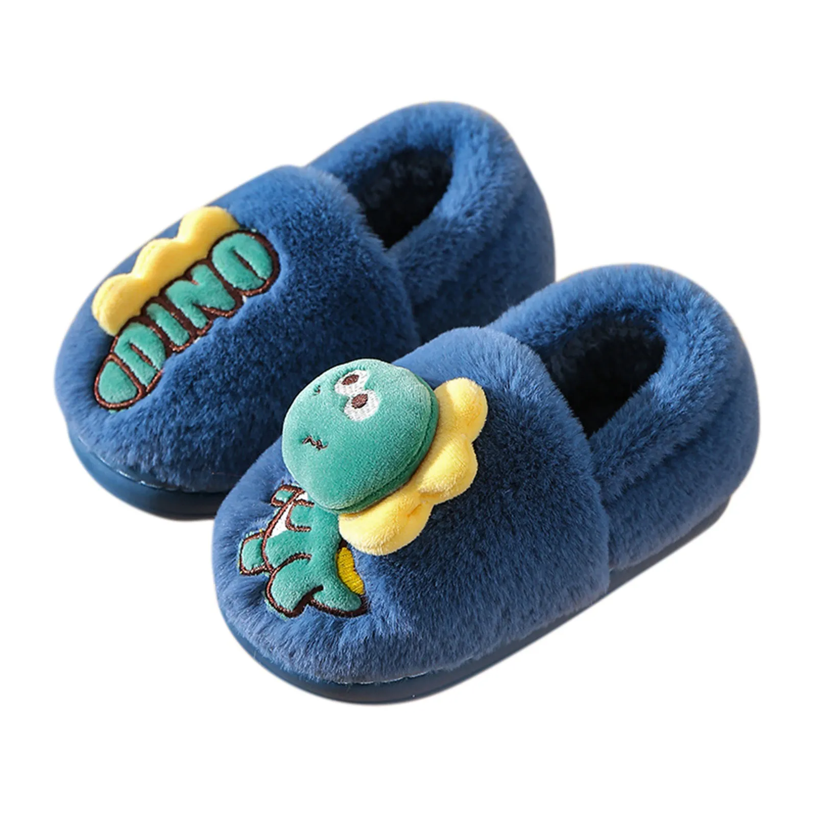 Outdoor House Kid Dinosaur Slippers For Kids Memory Foam Comfy House Shoes Girls Boys Bedroom Home Walking Sandals for Baby Girl