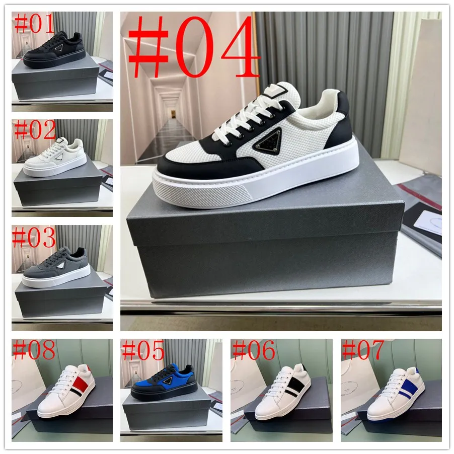 2024 Designer -Turnschuhe für Männer Freizeitschuhe Laufschuhe Trainer Outdoor Schuhe Trainer Schuh hochwertige Bahnsteigschuhe Kalbsleder Leder -Trainer Overlays