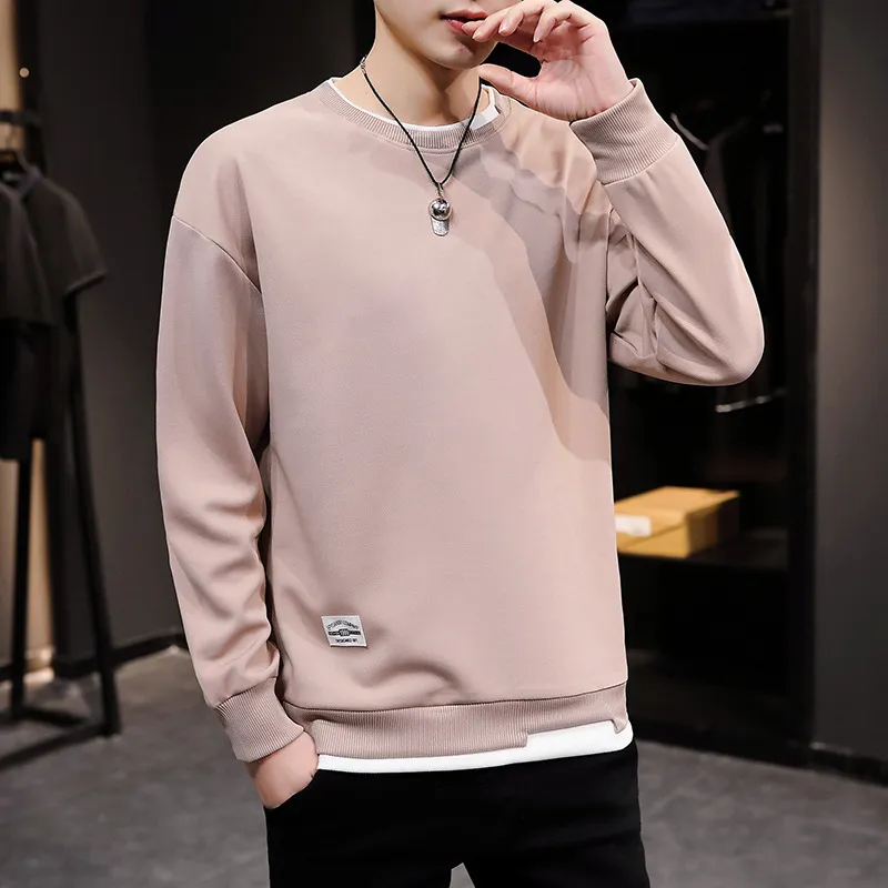 DHgate.com:Harajuku Style Mens Color Block Sweatshirt