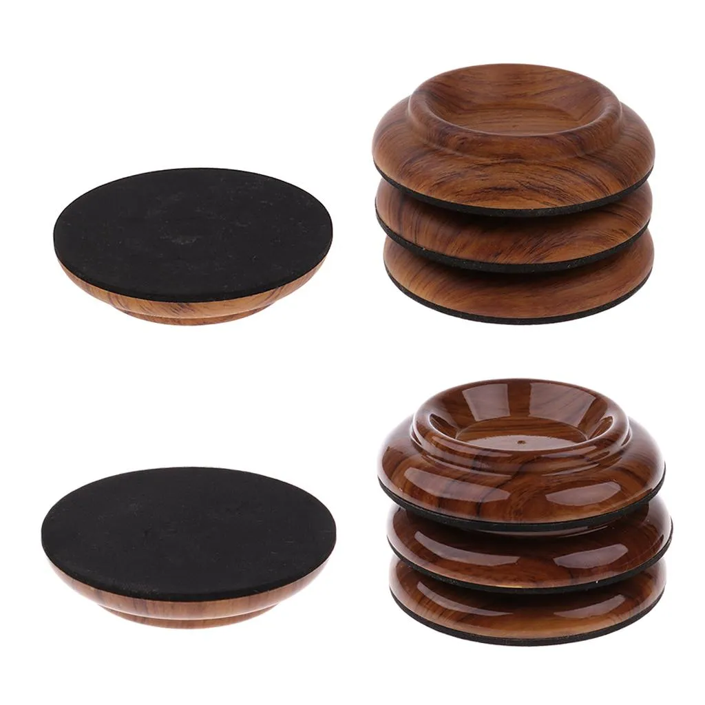 Toooyful Piano Caster Cups Furniture rotonde rotonda Cap rota