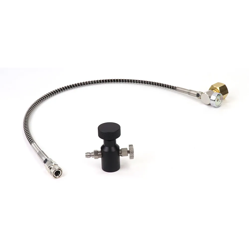 TR21-4 To W21.8-14 Soda Maker CO2 Cylinder Homebrew Beer Keg Convert Adapter Kit