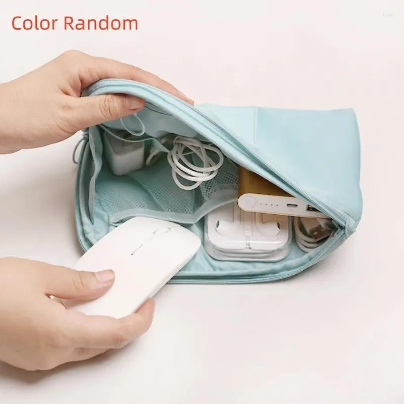 Storage Bags Travel Business Digital Bag Multifunctional Power Data Cable Charger Makeup Portable Full Pack