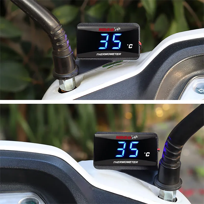 Датчик температуры мотоцикла мотоцикла KOSO для адаптера NMAX CB500X адаптер и гоночный мотоцикл термометр 10 мм