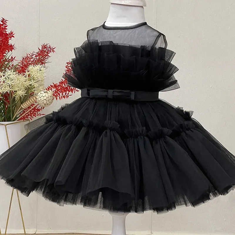 Baby Mädchen Kleid Baby Taufkleid Baby Mädchen Prinzessin Kleid Spitze Mesh Tutu Mädchen Geburtstagsfeier Hochzeit Spitze Tutu Mädchen Kleid 240407