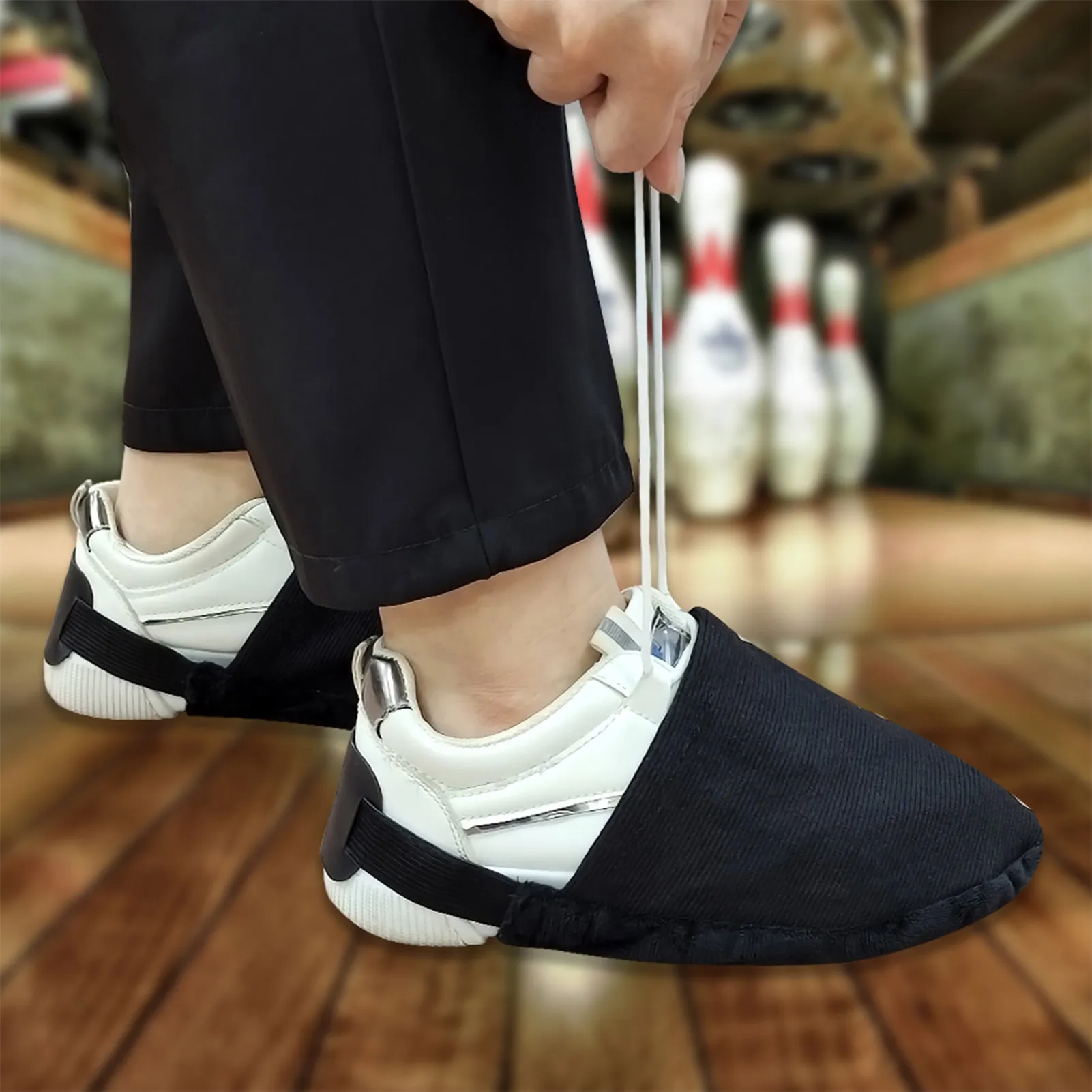 Best Bowling Shoe Slider Bowling Shoe Slide Cover Corduroy