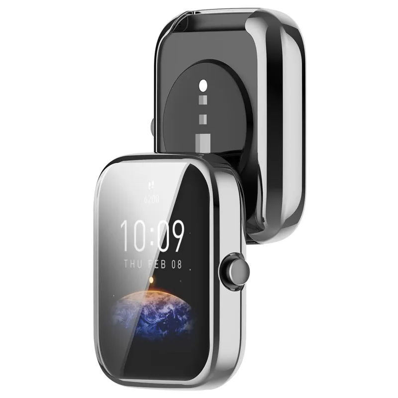 Ochronne sprawy Xiaomi Huami Amazfit Bip 3 Pro Pełna okładka Protection Case Smartwatch Akcesoria dla Amazfit BIP3 Case