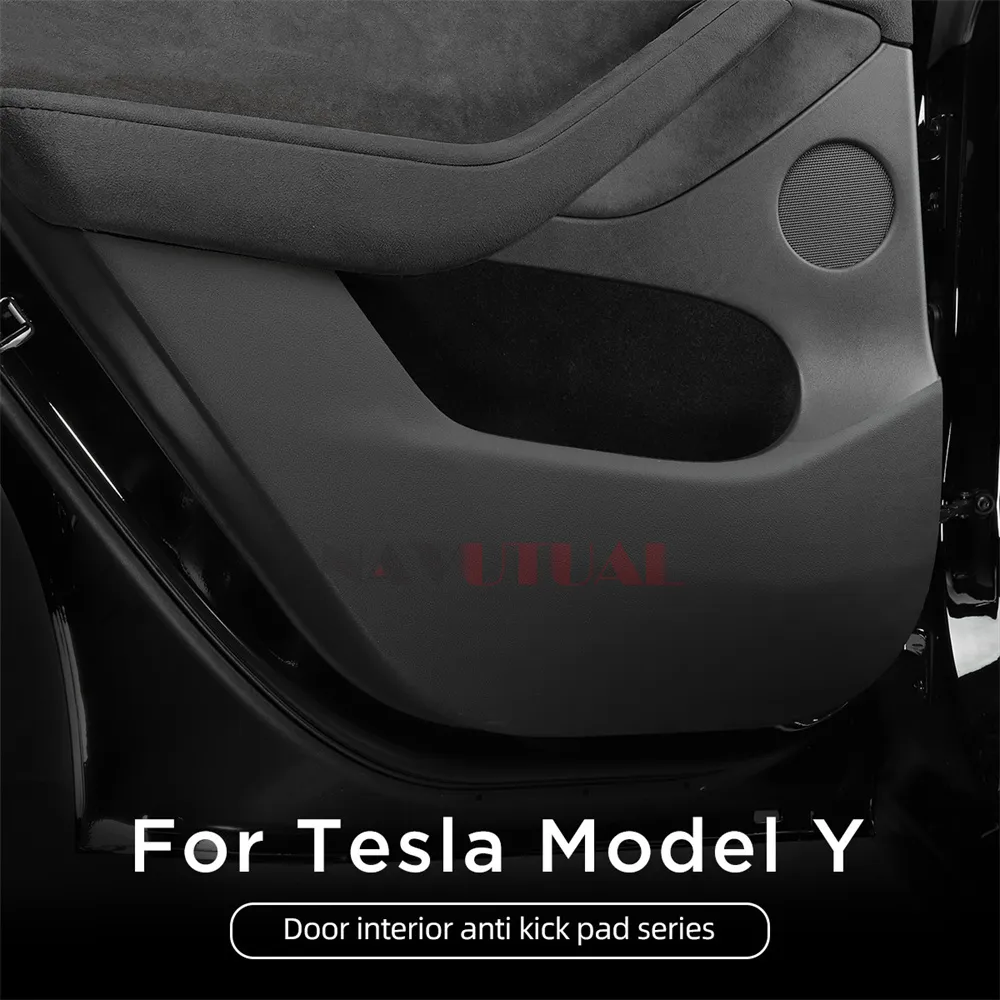 Navutual for Tesla Model Y 2020 - 2023 Drzwi samochodu pod deski rozdzielcze antykink bok krawędzi filmu naklejki obrońcy