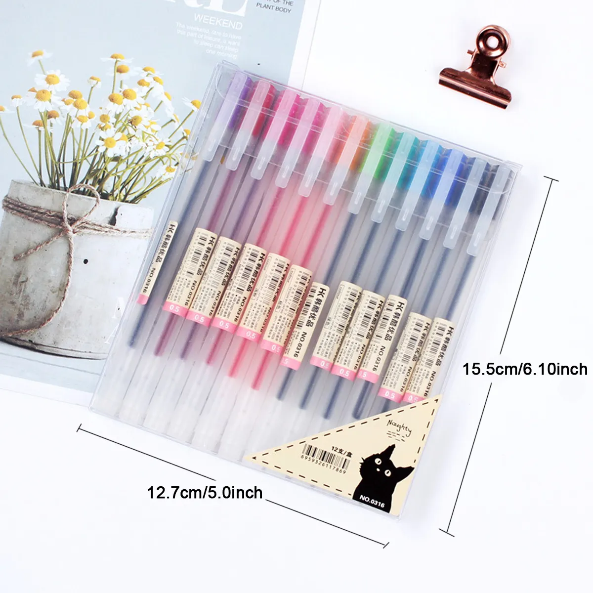 DHgate.com:Japanese Gel Pens - Premium 12/24 Color Gel Pen