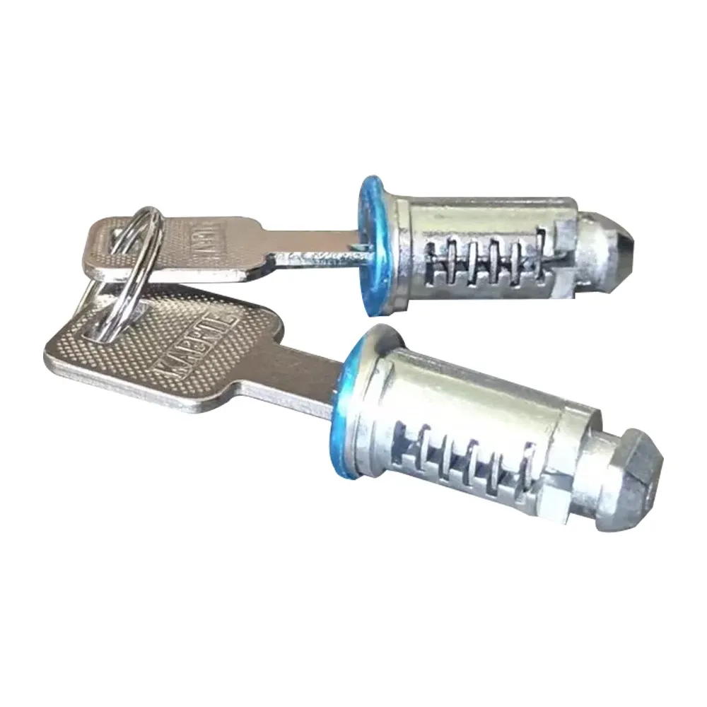 2ST -ROOK BAR RACK LOCKS BARREL SUMERATION مع مفتاحين لثول ، حاملات قضبان هابوردز سقف.