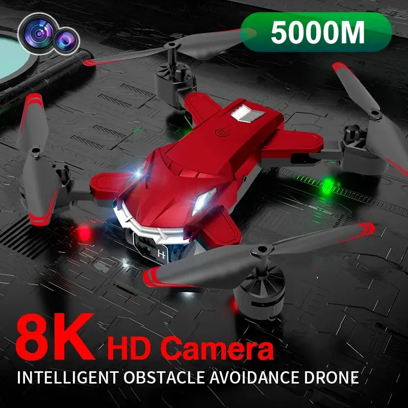 Droni 2023 Nuovo drone 8K GPS WiFi Professional UAV HD Photography Flusso ottico Onnidirezionale Evitamento dell'ostacolo Aeromobile giocattolo 5000M