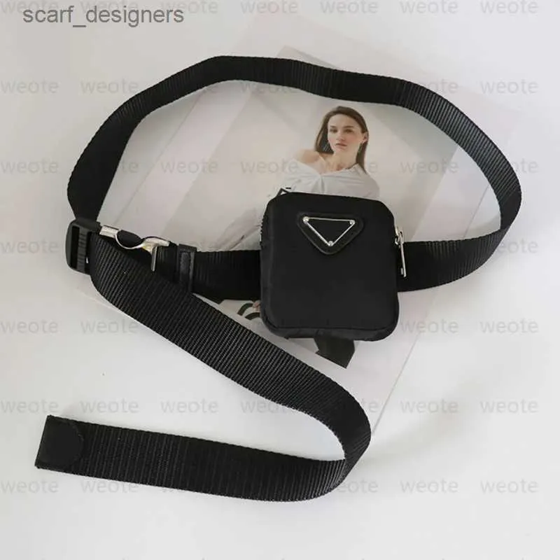 Belts Fashion Nylon Belt With Waist Key Bag womens Ceinture designer belts for men Silver Automatic Buckle Cintura Classical Brand P Girdle Luxe Y240411