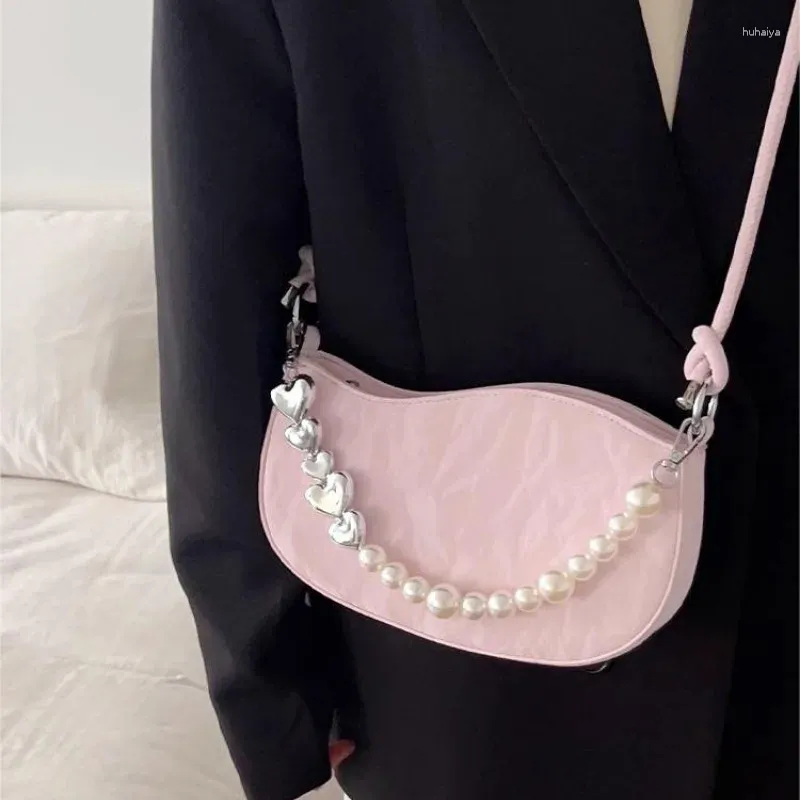 DHgate.com:Pink Pearl Shoulder Bag for Women, Elegant Chains DHgate.com:Pink Pearl Shoulder Bag for Women, Elegant Chains