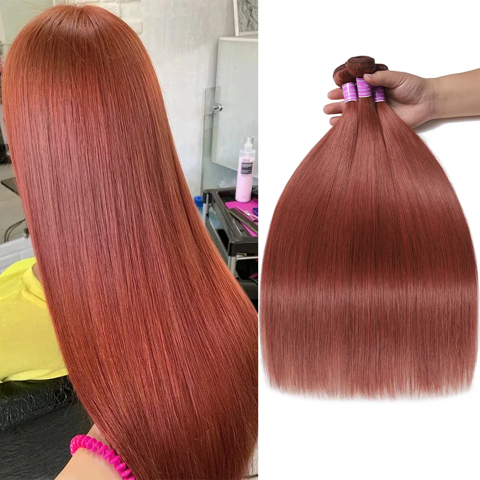 Ruby Red Extension Red Weave Extensions
