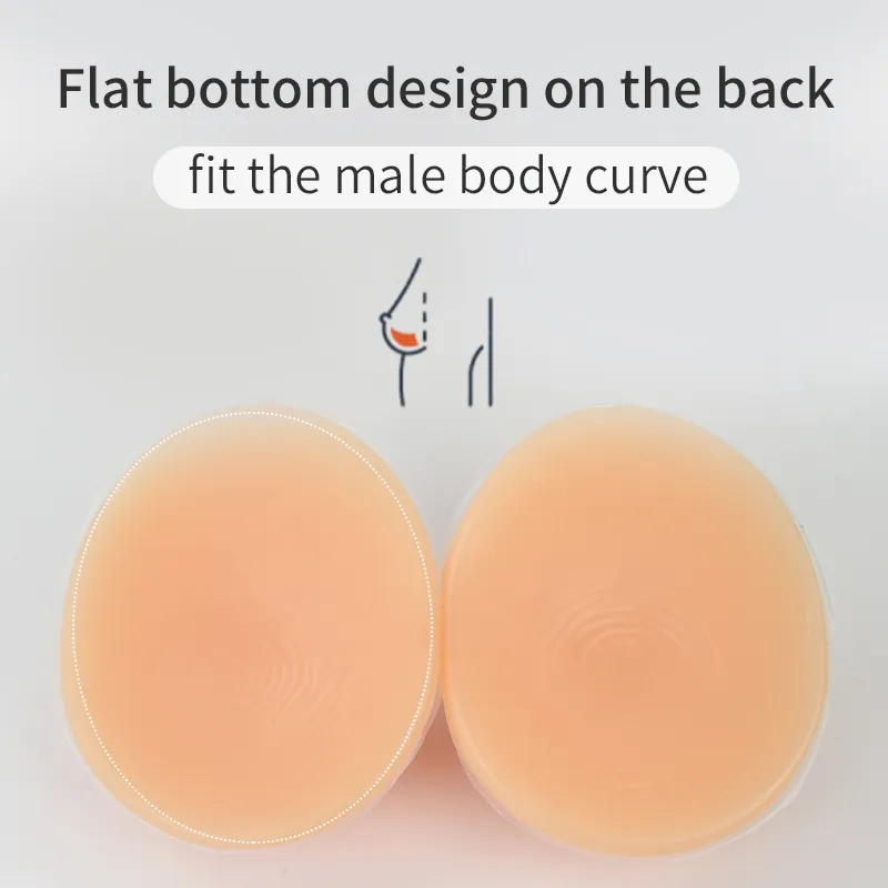 Lervanla ft Formes de sein en silicone pour les seins artificiels transgenres de Cross Cross 500-1600G / PAI