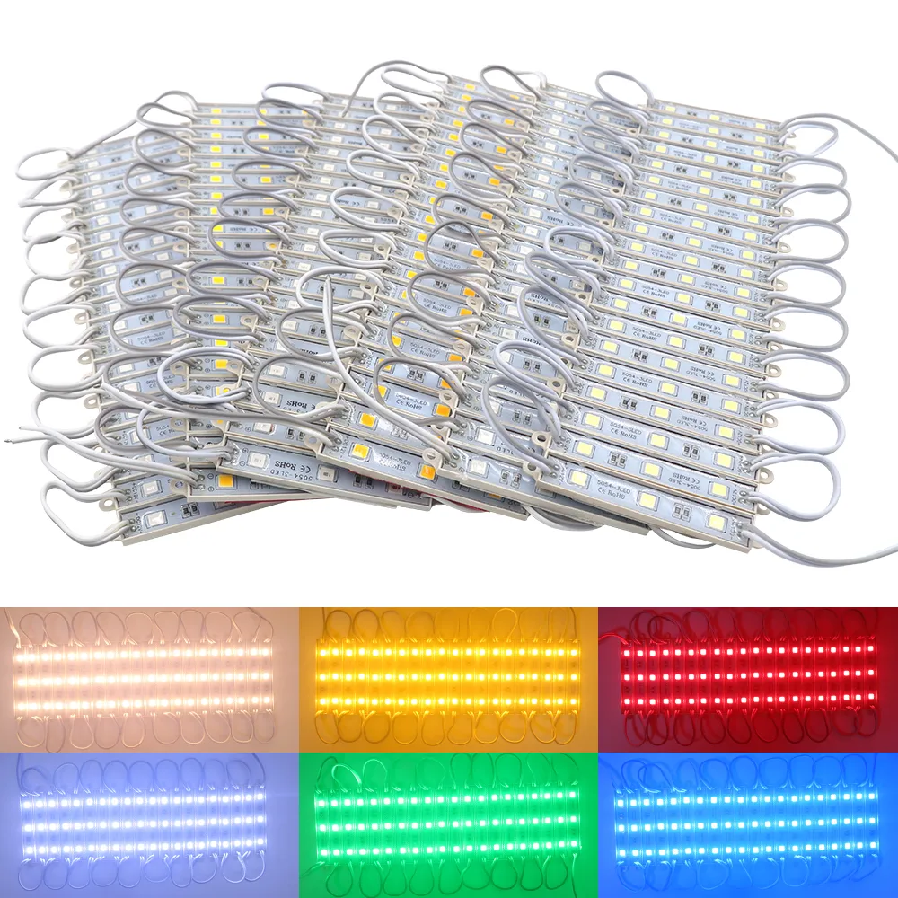 12V LED Modules 5054 3LEDs Waterproof for Advertisement Signs Shop ...