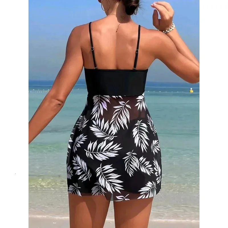 ladies swim dress with shorts Amazon.com: Daci Plus Size Women Two Piece Swim Dress with Shorts Flowy Swimsuits Tummy Control Tankini Bathing Suits Black M : Clothing, Shoes & Jewelry