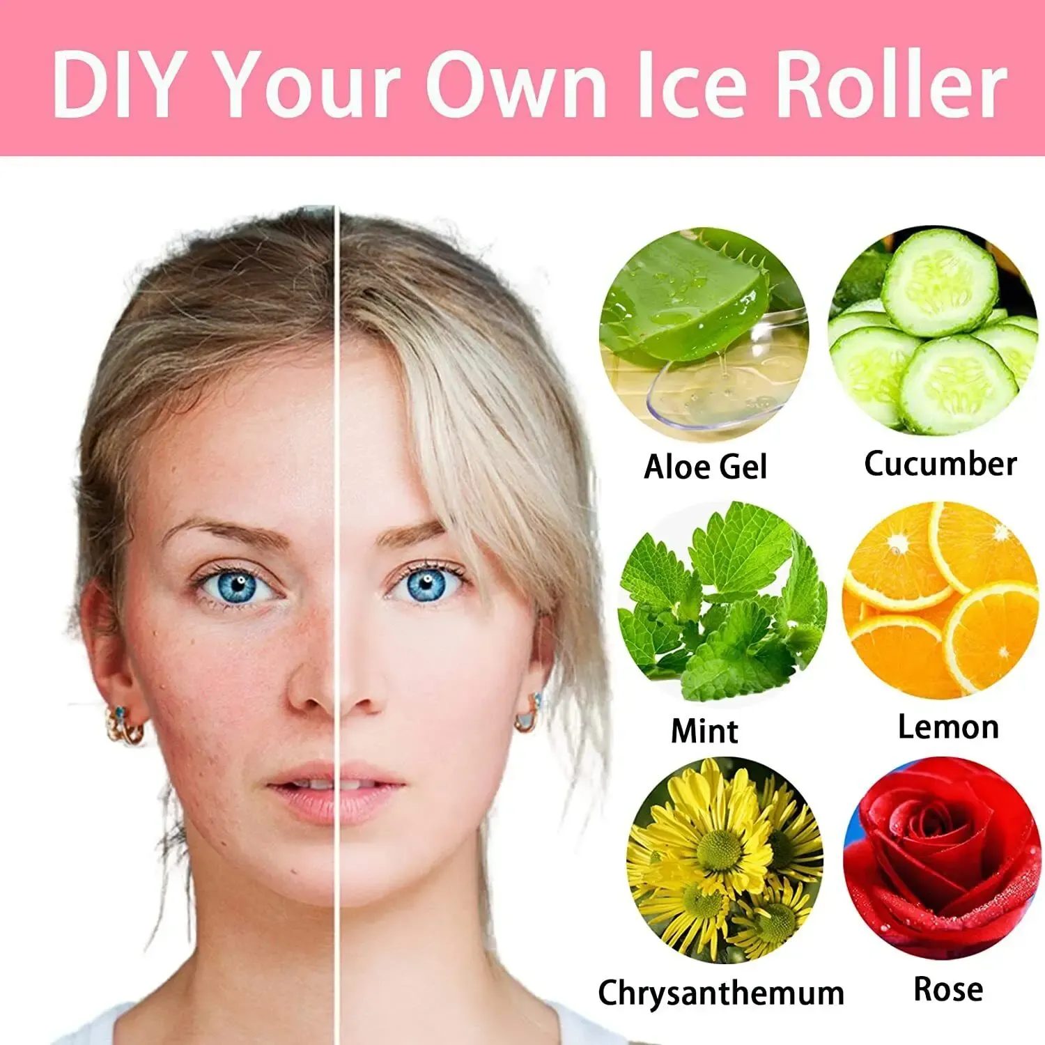 Silicone Ice Cube Trays Ice Massage Cups Face Massager Roller Reduce Acne Shrink Pores Skin Care Beauty Lifting Contouring Tools