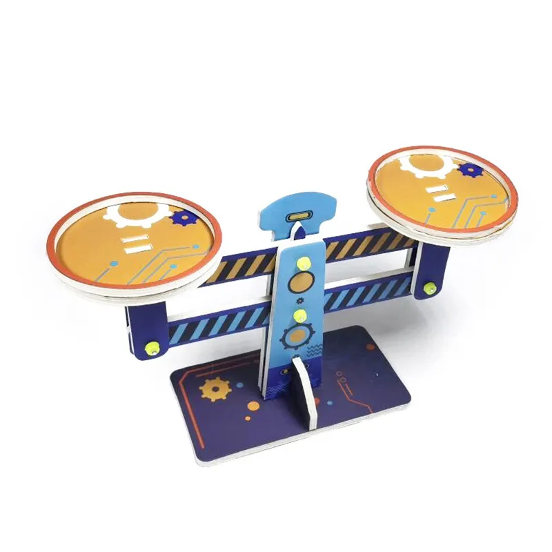 DIY Educational Toys Balancing Scale Math Learning Game Board Toys for Children Kids Learn Add Subtract Model Kits Brinquedos