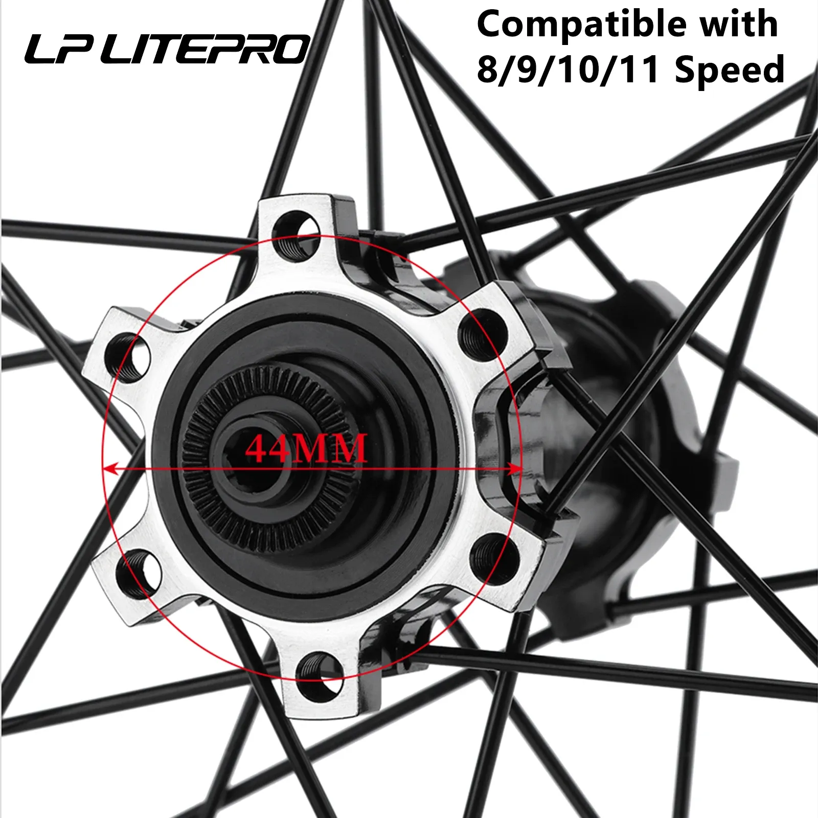 LP Litepro Aero Ultra Light Wheels 접이식 자전거 20 인치 휠 세트 406 451 디스크 브레이크 휠 세트