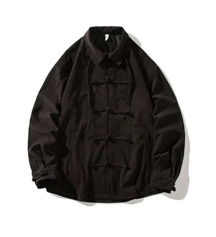 ジャケット・アウター 90's Traditional Black Kung Fu Jacket Kung Fu Jacket – Kinji San