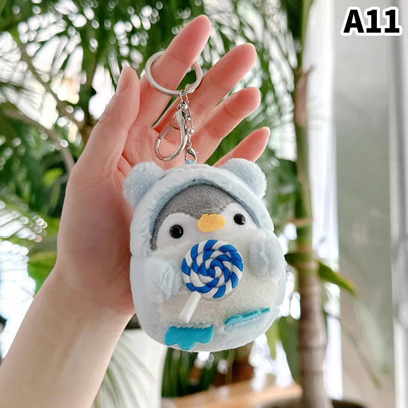 DHgate.com:2024Soft Plush Penguin Keychain | Kawaii Animal